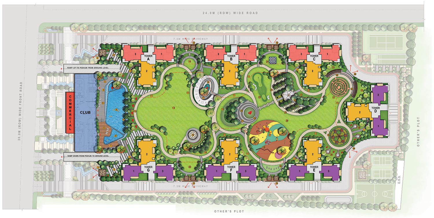 samridhi daksh avenue site